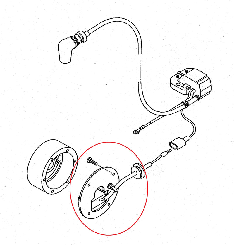 Ignition Stator KTJ Late