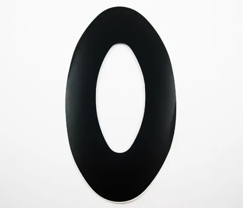 Number Sticker Black