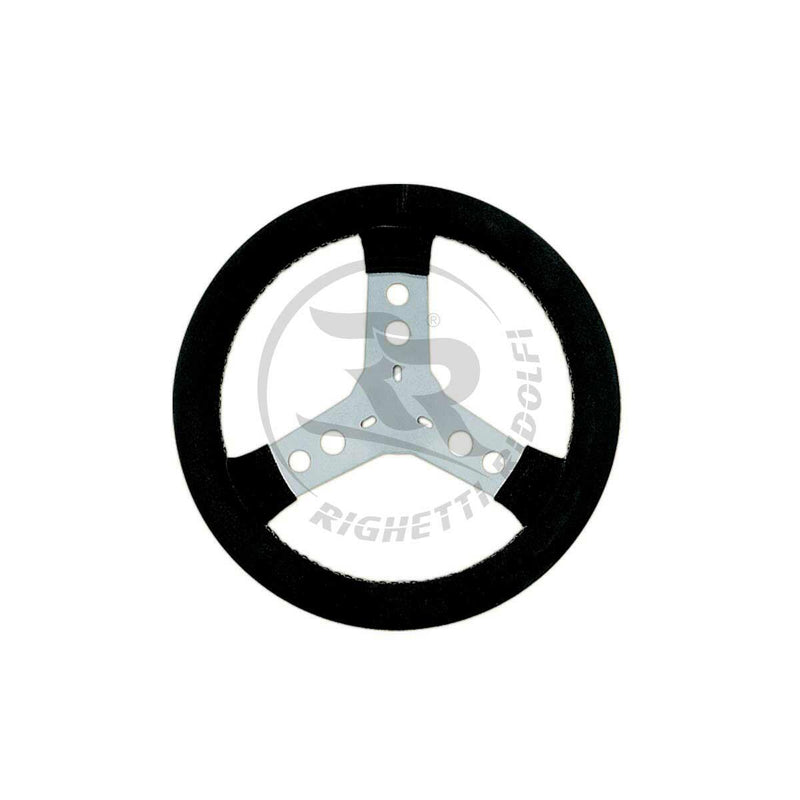 Steering Wheel Suede 300mm Blk