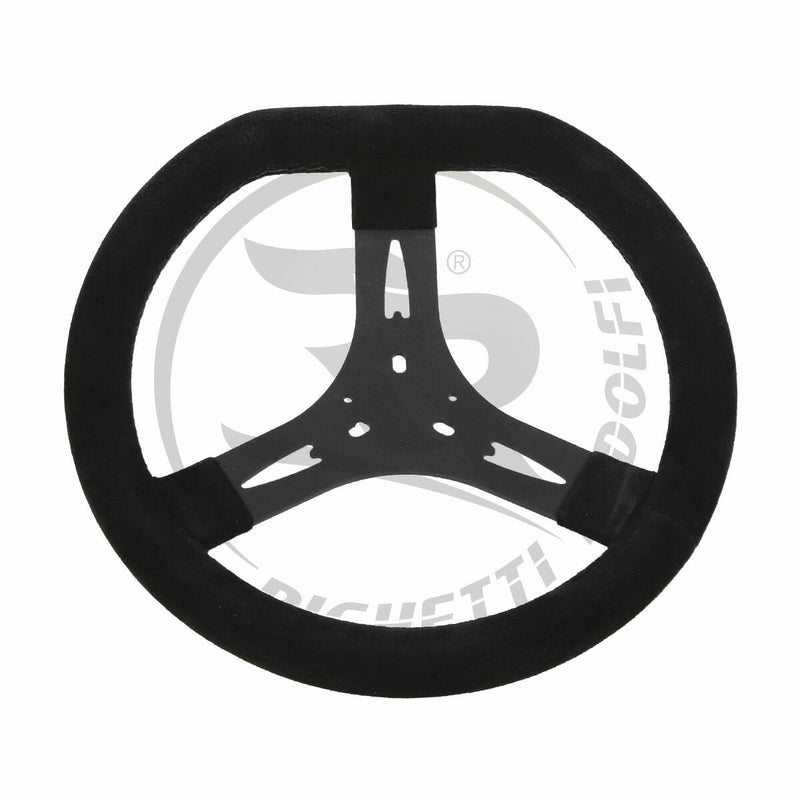 Steering Wheel Suede 320mm Blu