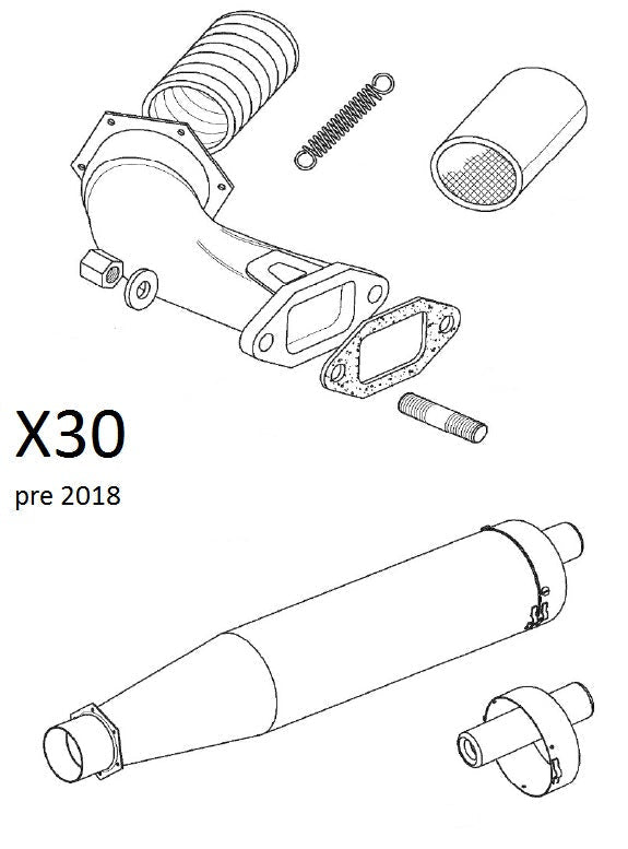 X30 Nut Exhaust Head Seal